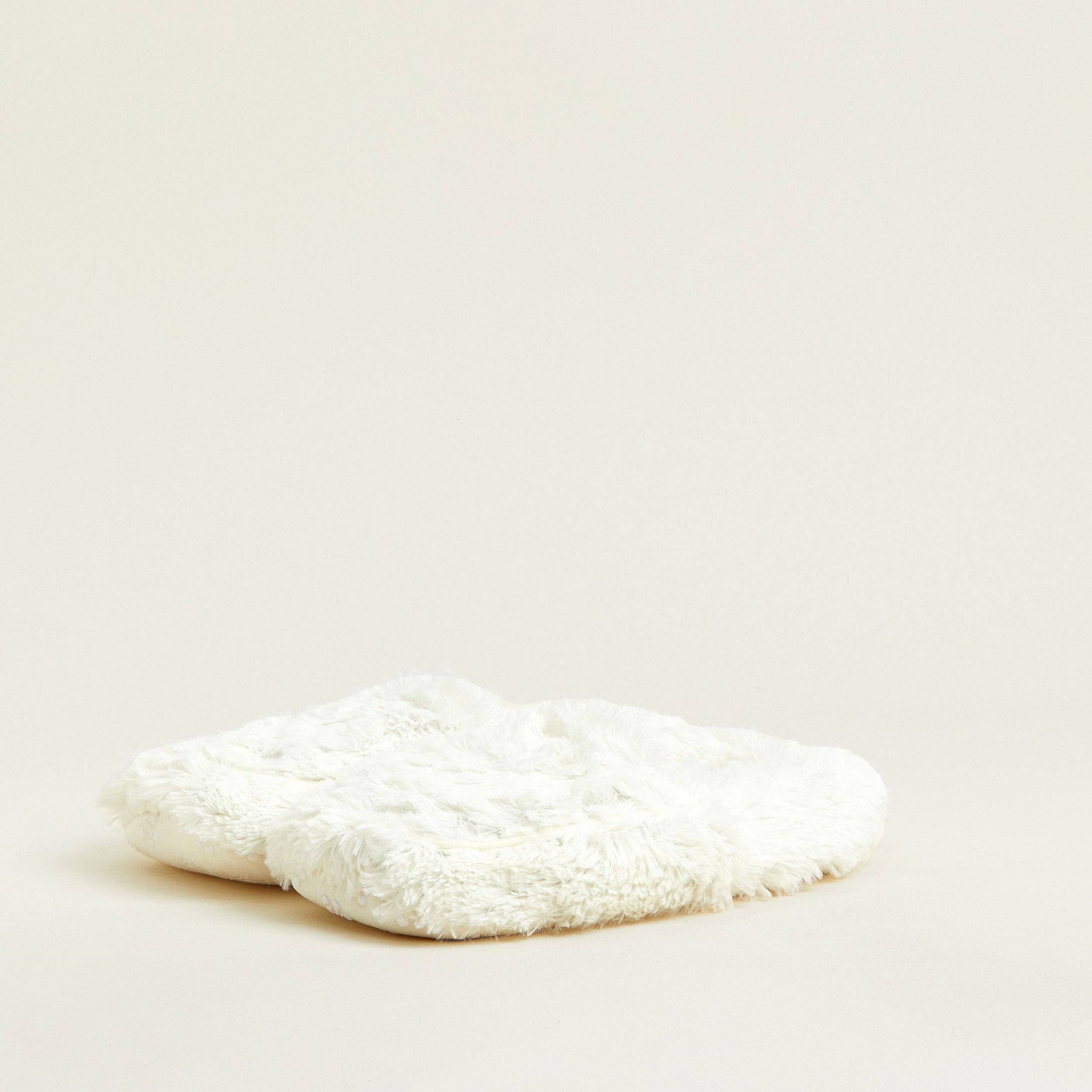 Cream Warmies Slippers