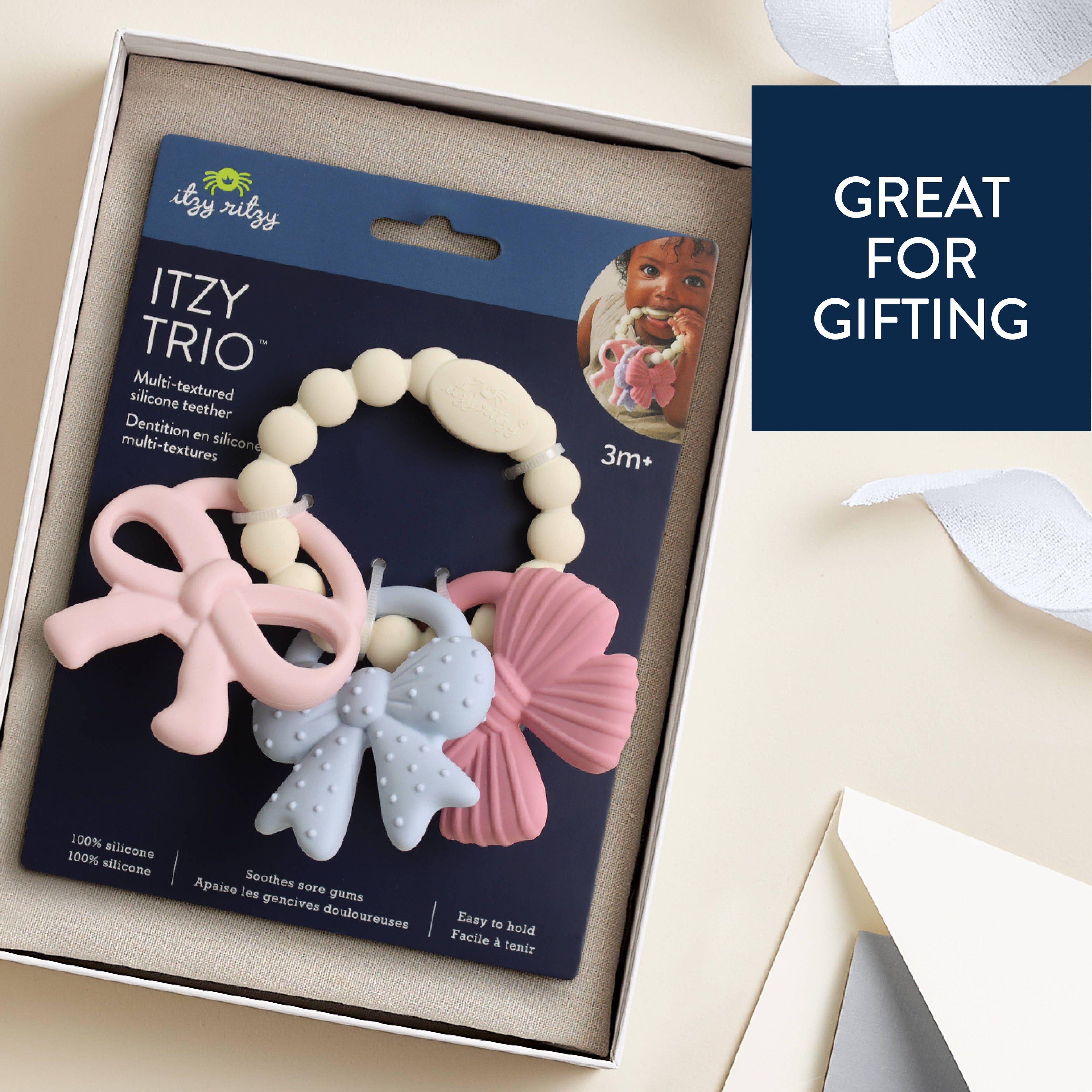 Itzy Trio™ Teething Toy
