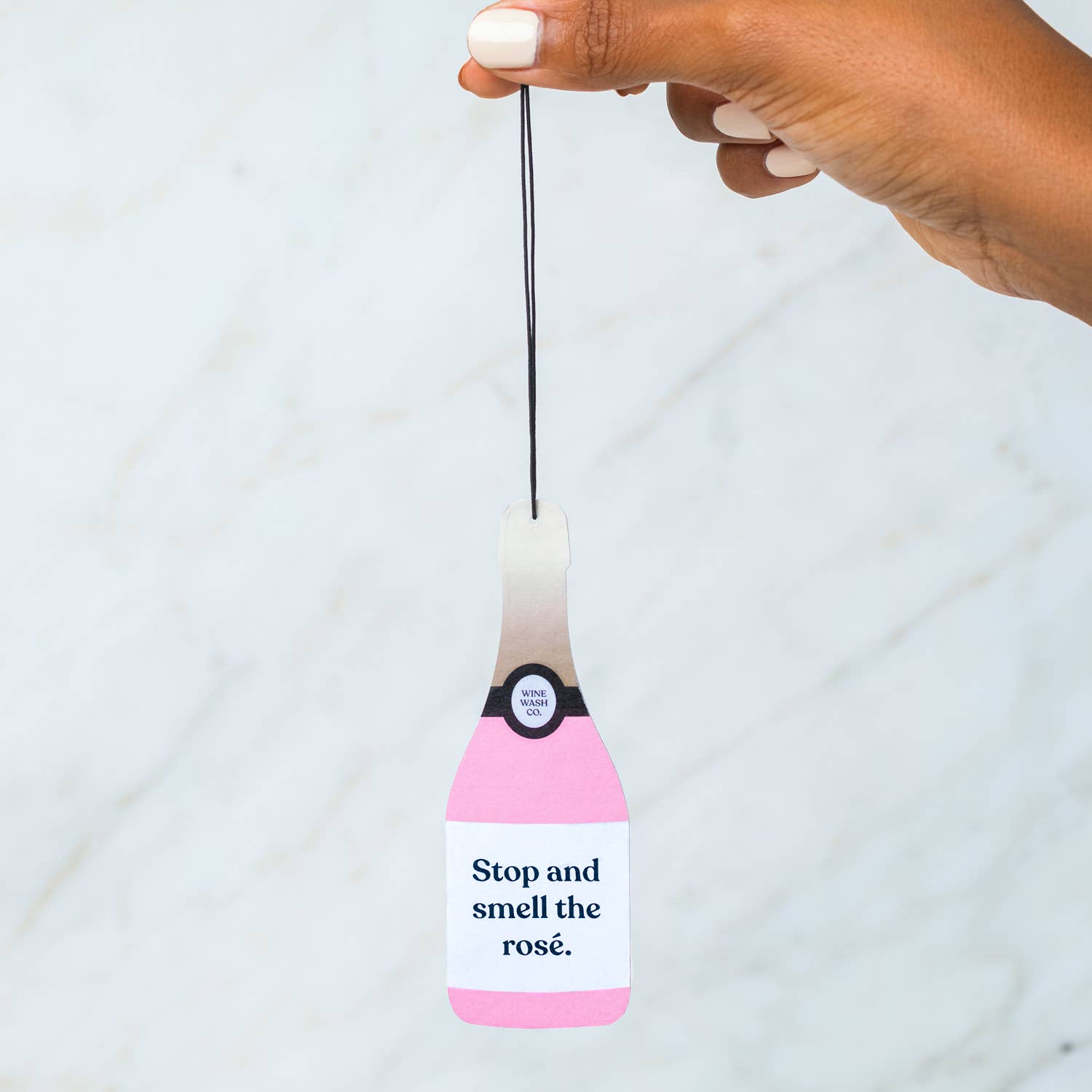 Wine Bottle Air Freshener - Rosé