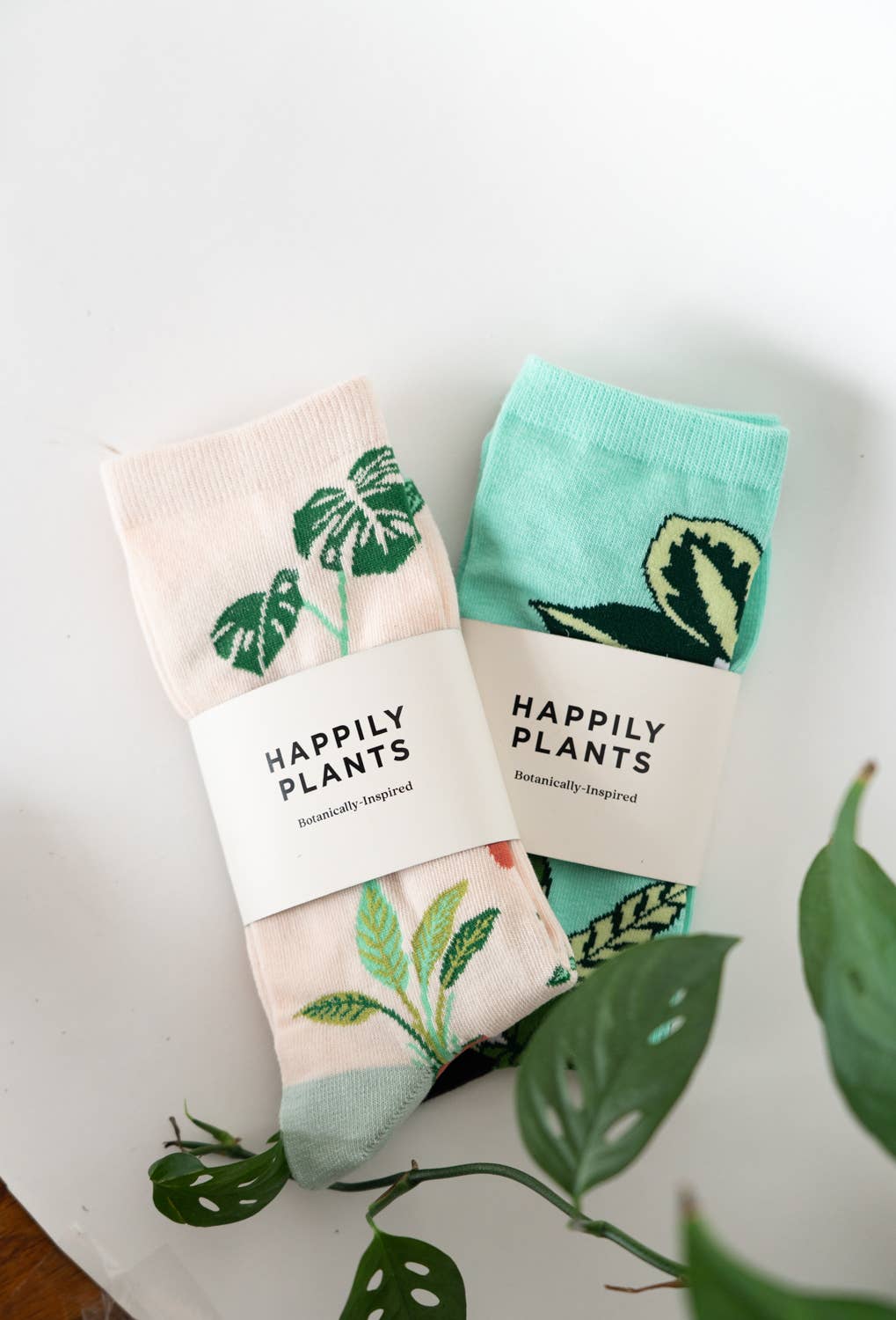 Plant Lover Cotton Crew Socks