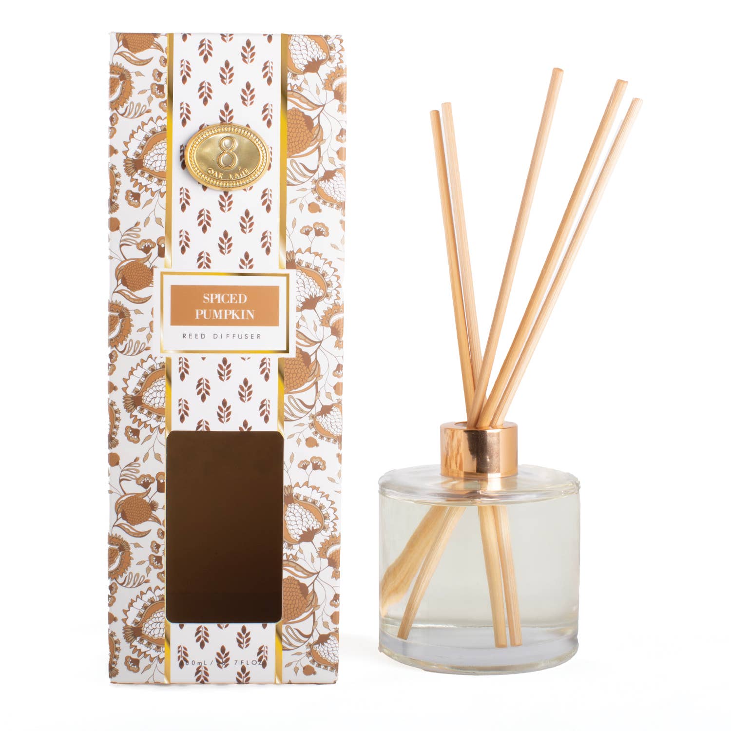 Spiced Pumpkin Reed Diffuser, 6.7 oz Fragrance