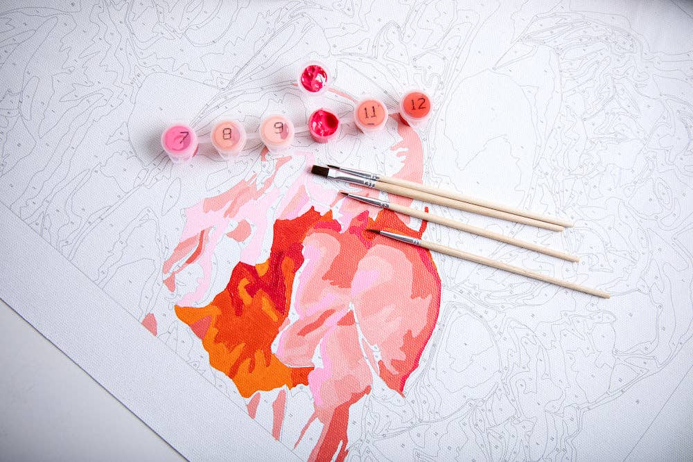 Perfect Petals Paint by Number