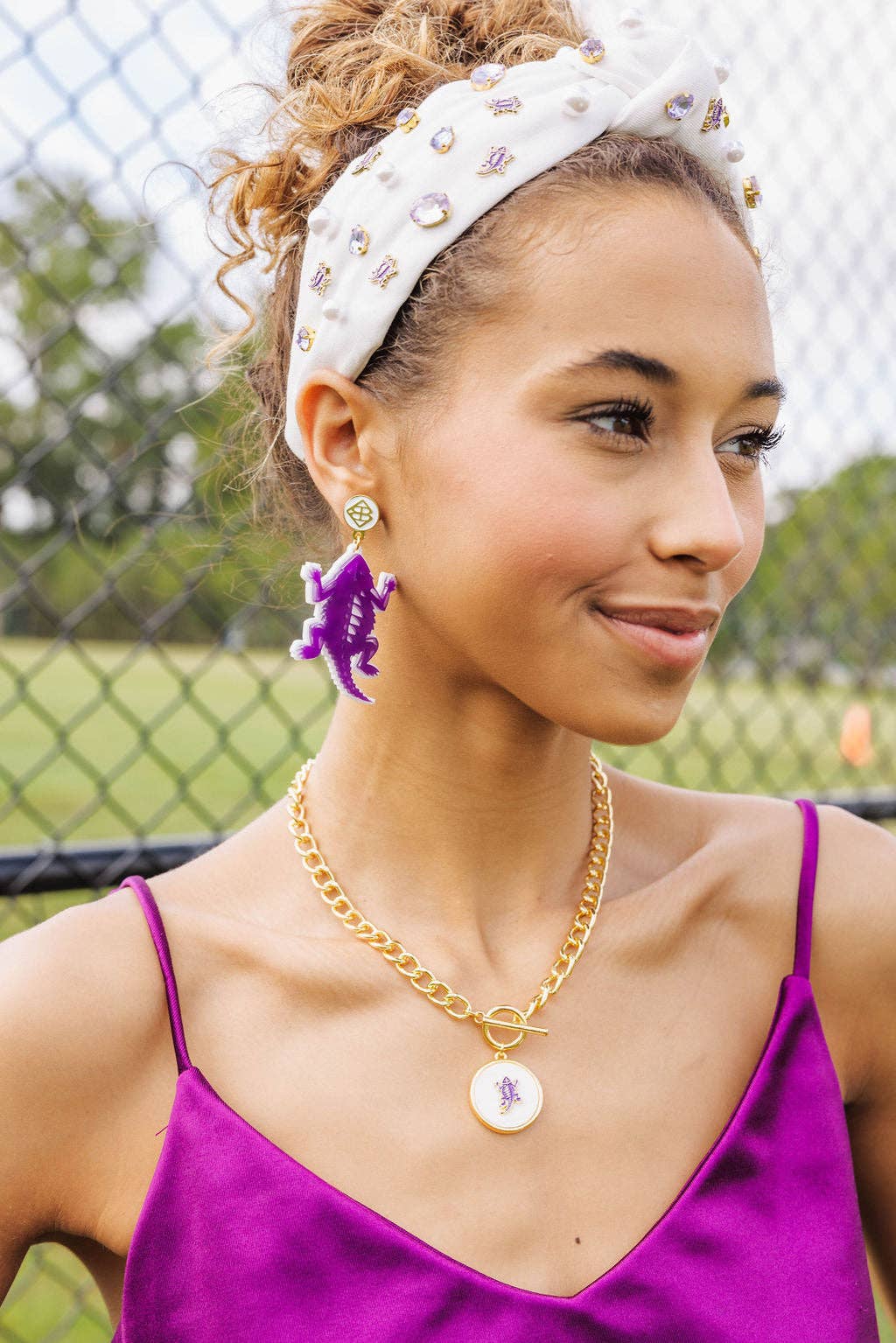 TCU Logo Necklace
