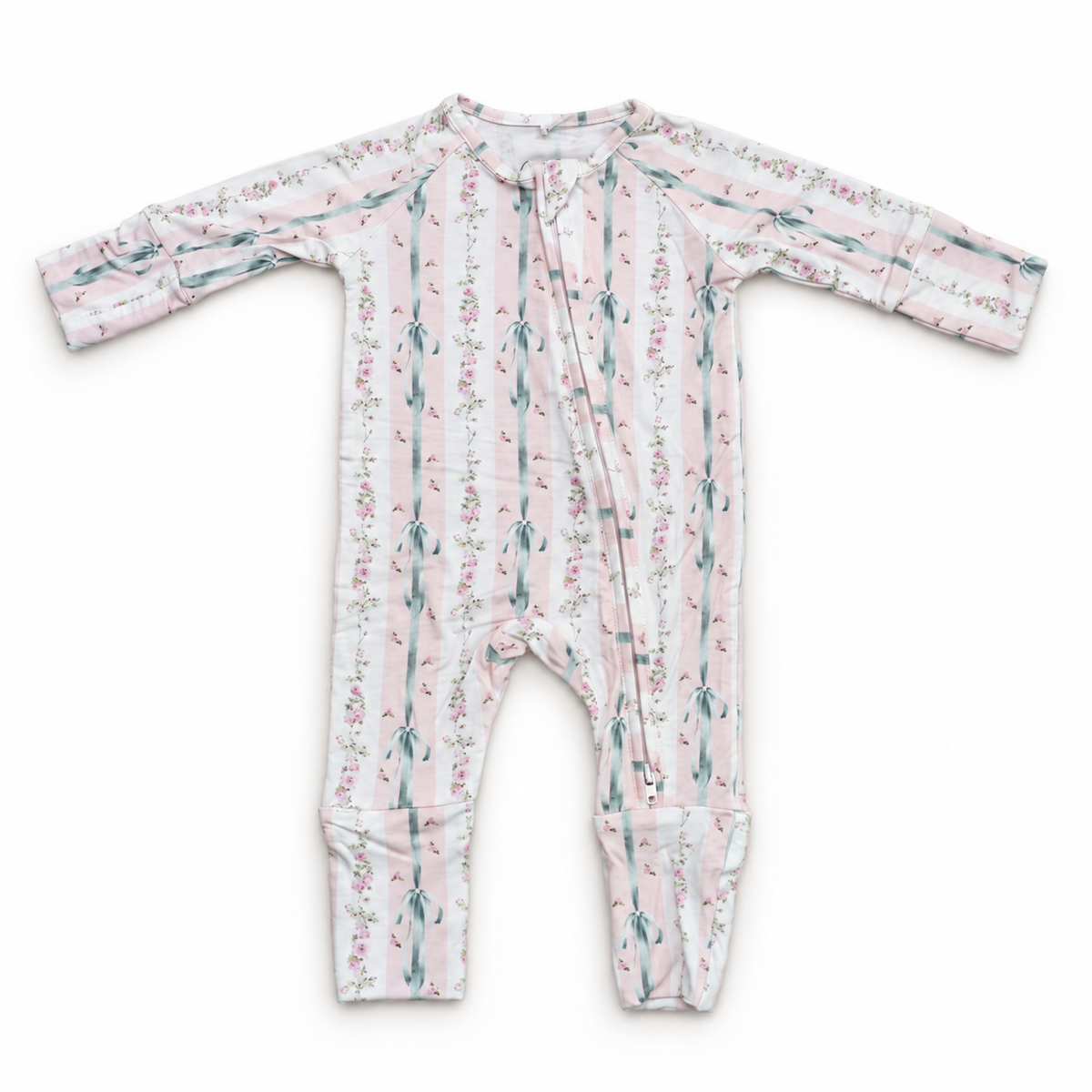 Ribbon Bamboo Pajama Jumper