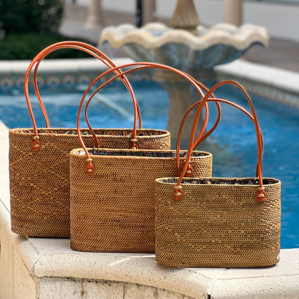 Ata Vine Tote Bag - small