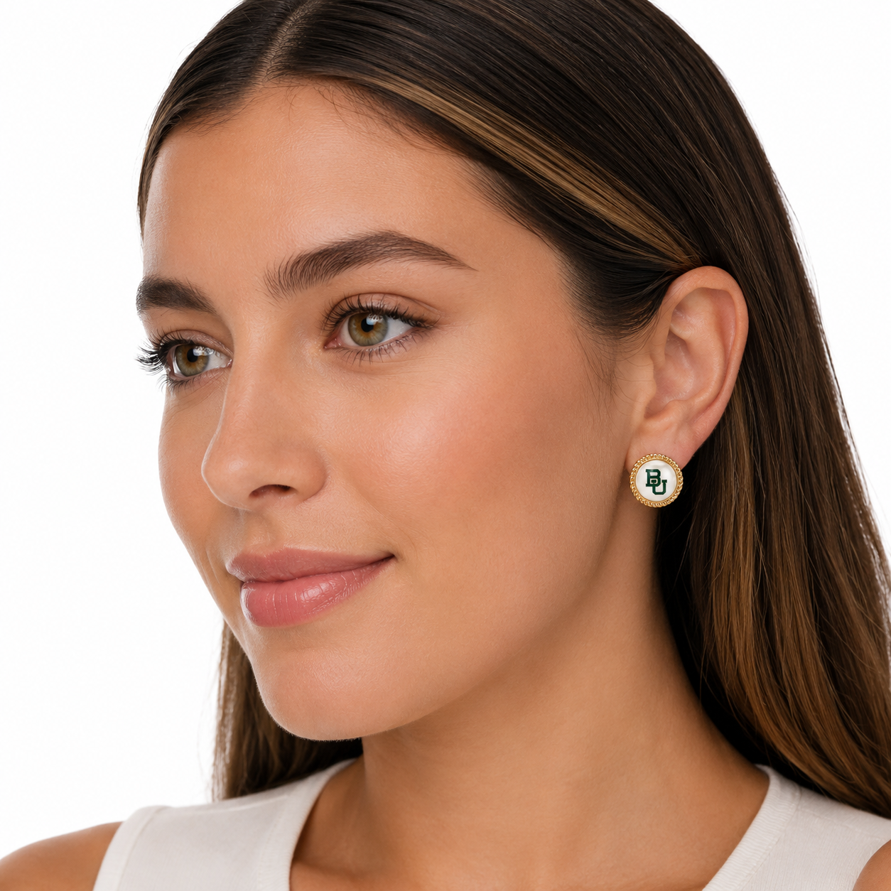 Baylor Pearl Studs