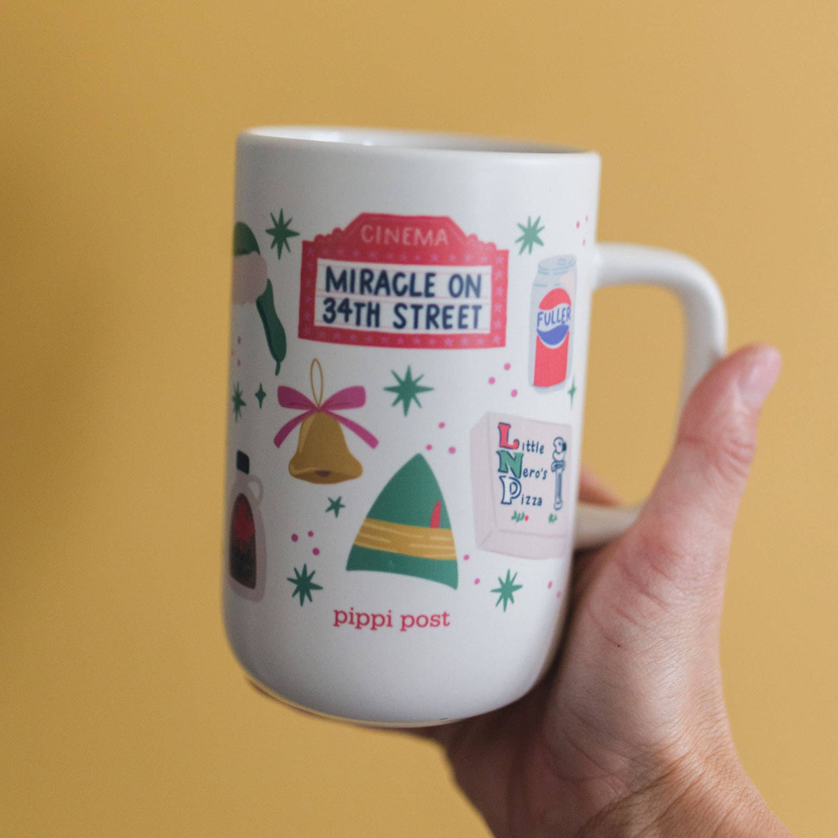 Classic Christmas Movie Favorites Tall Ceramic Coffee Mug