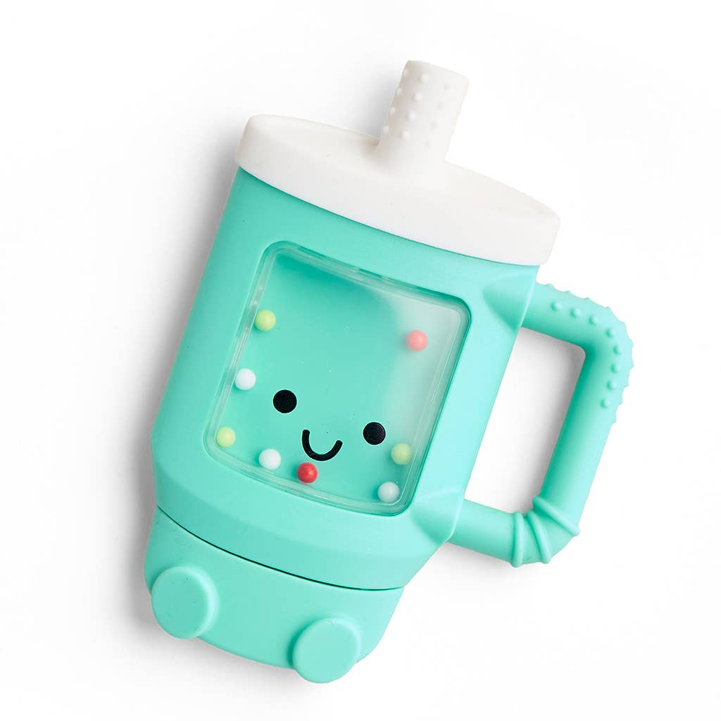 Sweetie Shake Plus™ - Teething + Rattle Toy - Tumbler, Croissant, or Sushi
