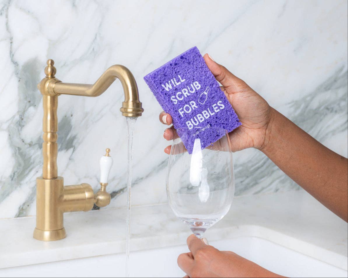 Biodegradable Pop-Up Sponge Set - Will Scrub for Bubbles