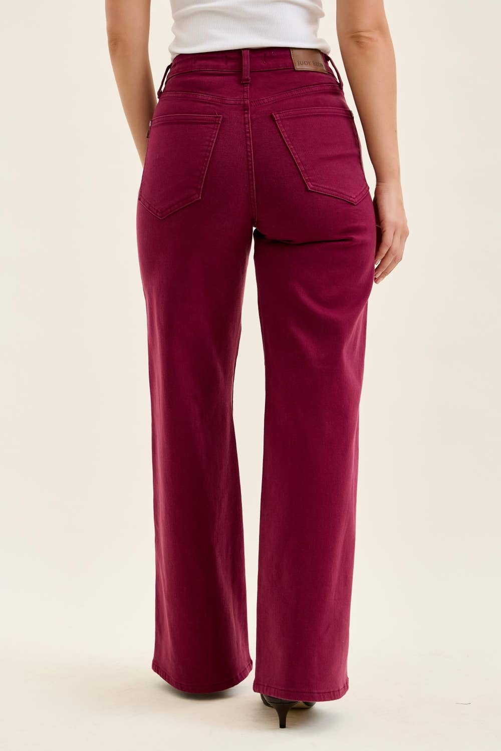 HW Tummy Control LUX Retro Wide w/ Wave Pkts - Boysenberry
