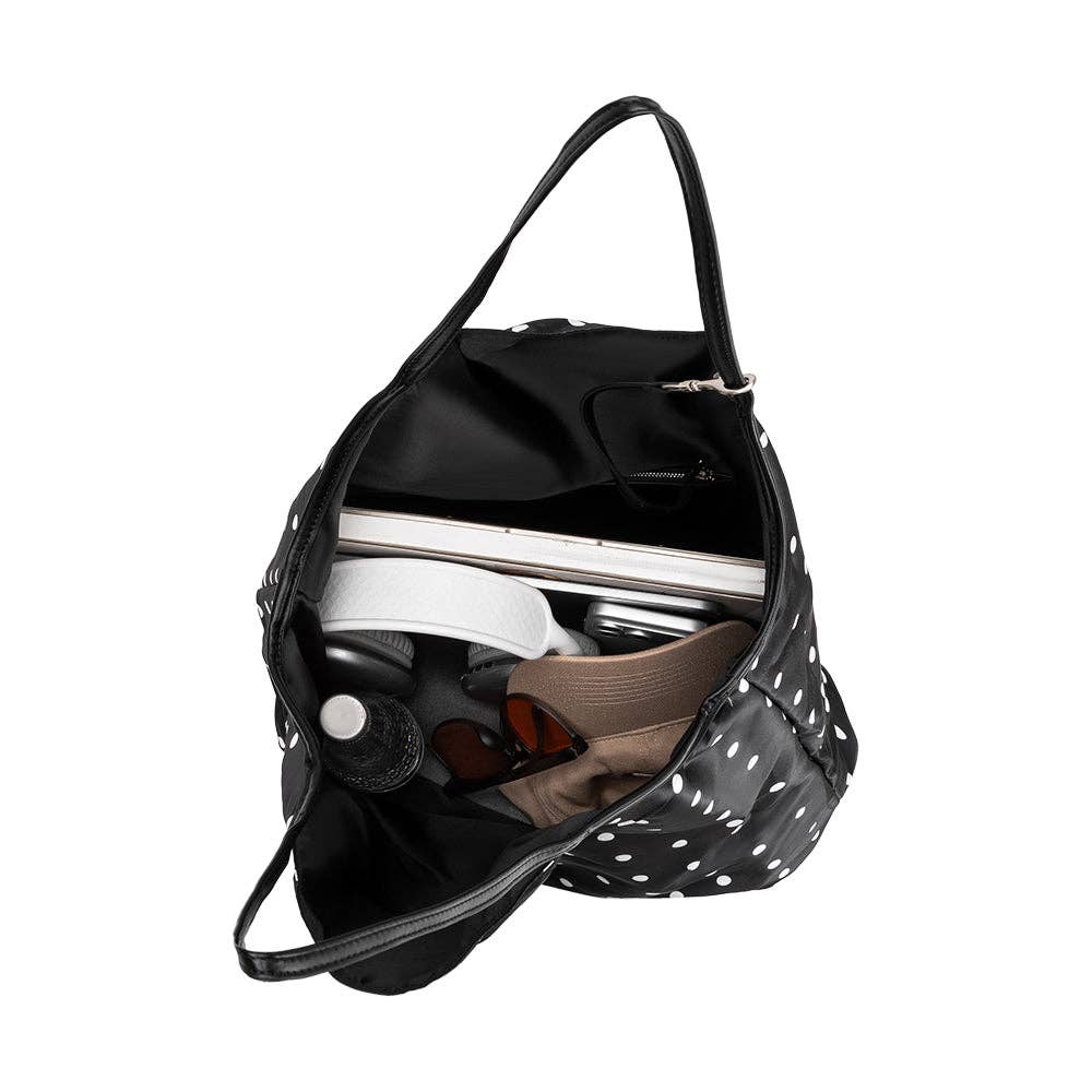 Cathy Ivory Polka Dot Tote Bag