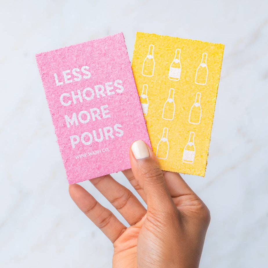 Biodegradable Pop-Up Sponge - Less Chores More Pours