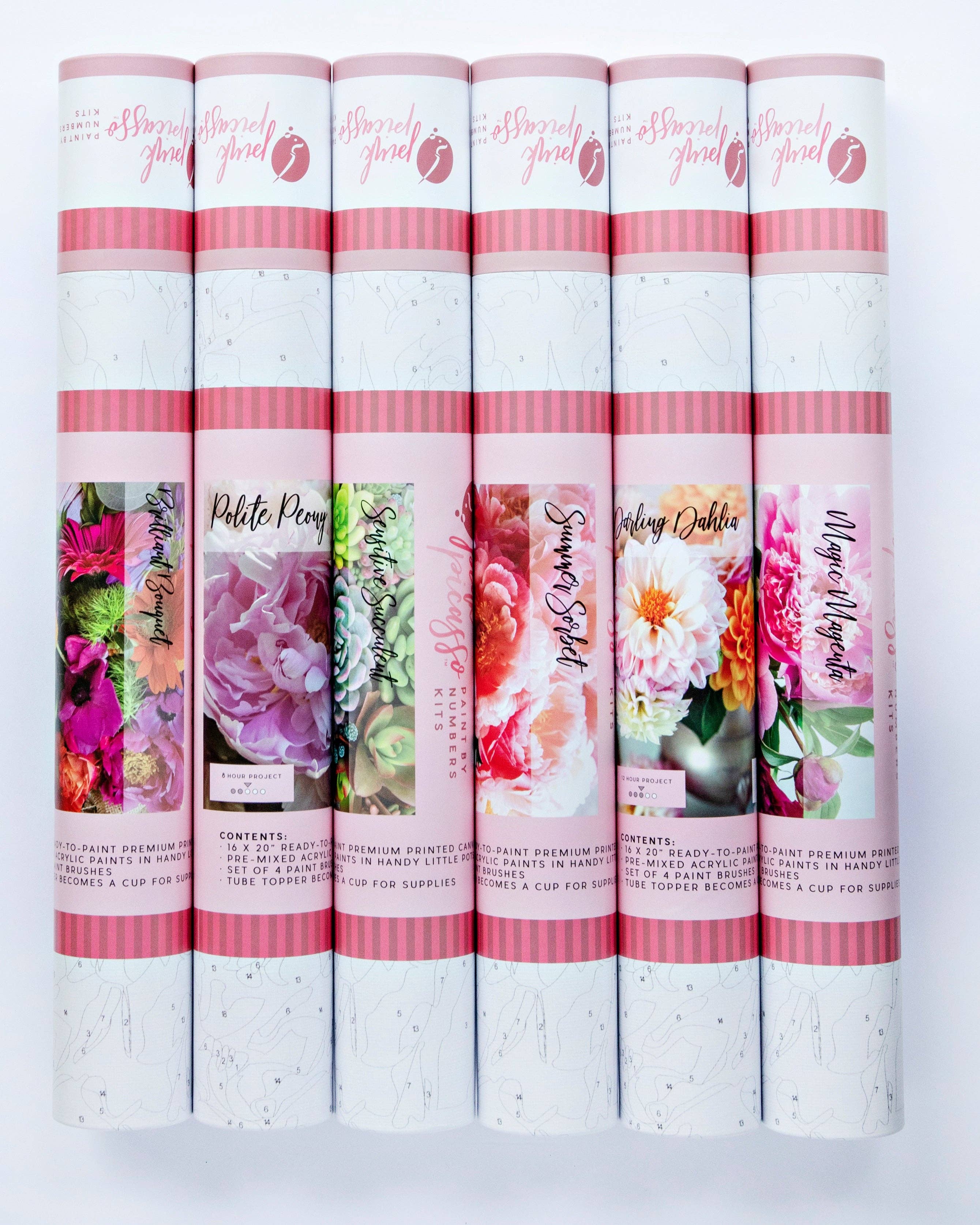 Magic Magenta Paint By Number