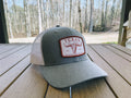 Grey & White Texas Trucker Hat