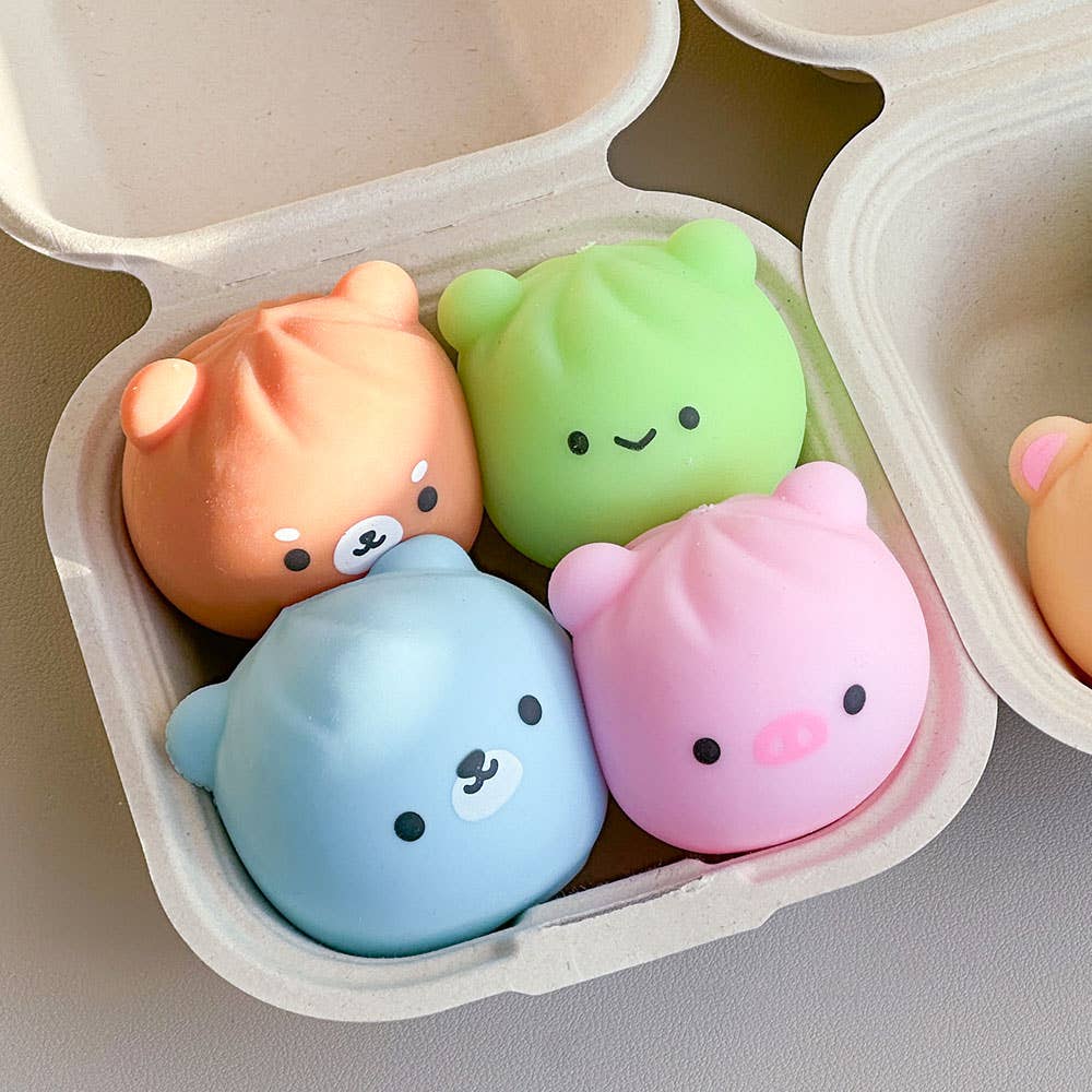 Animal Dumpling Squishy – Mystery Stress Toy