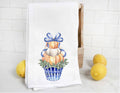 Chinoiserie Fall Pumpkin Tea Towel