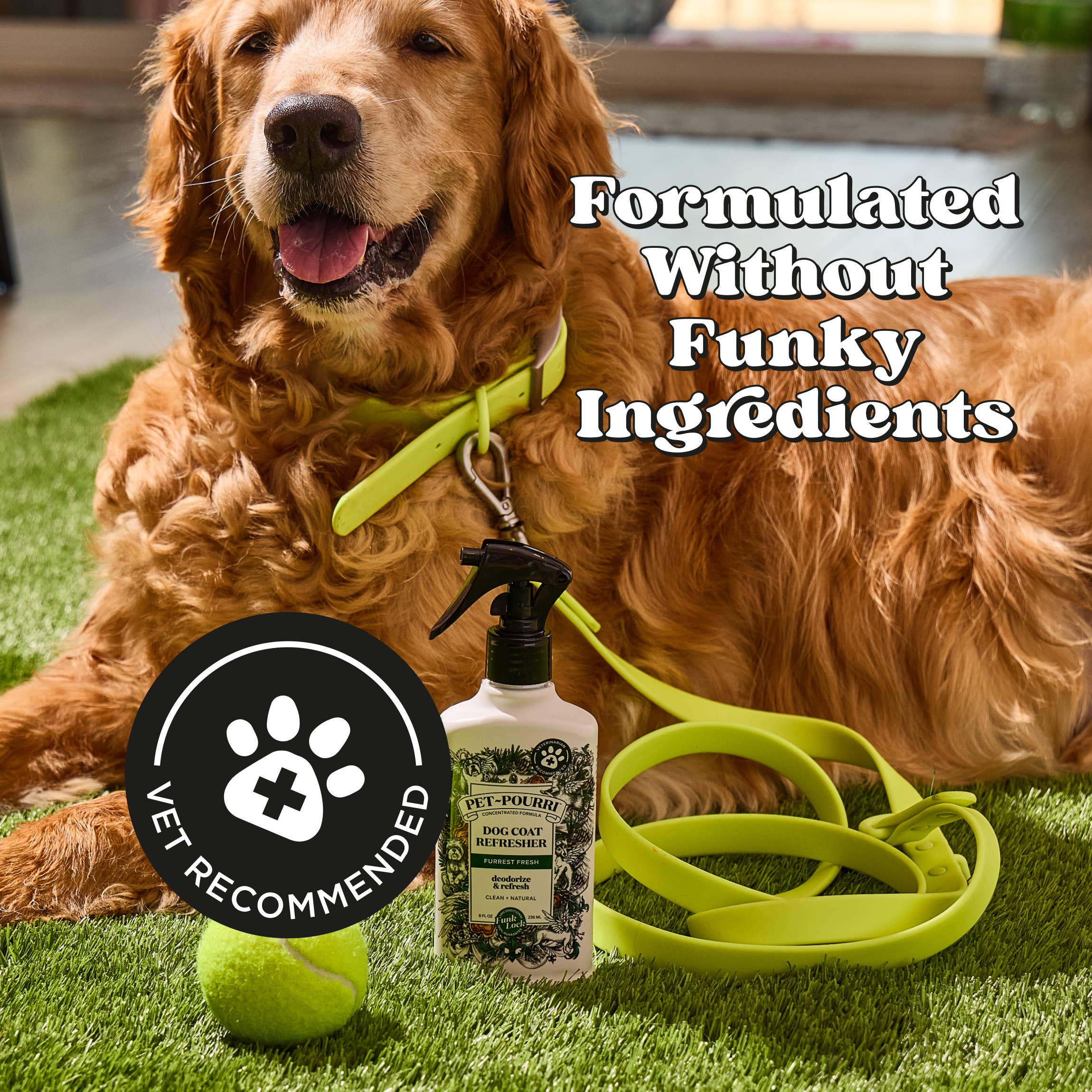 Pet~Pourri - Dog Coat Refresher ~ Furrest Fresh 8oz