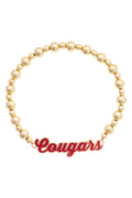 Houston Cougars Autograph Enamel Stretch Bracelet