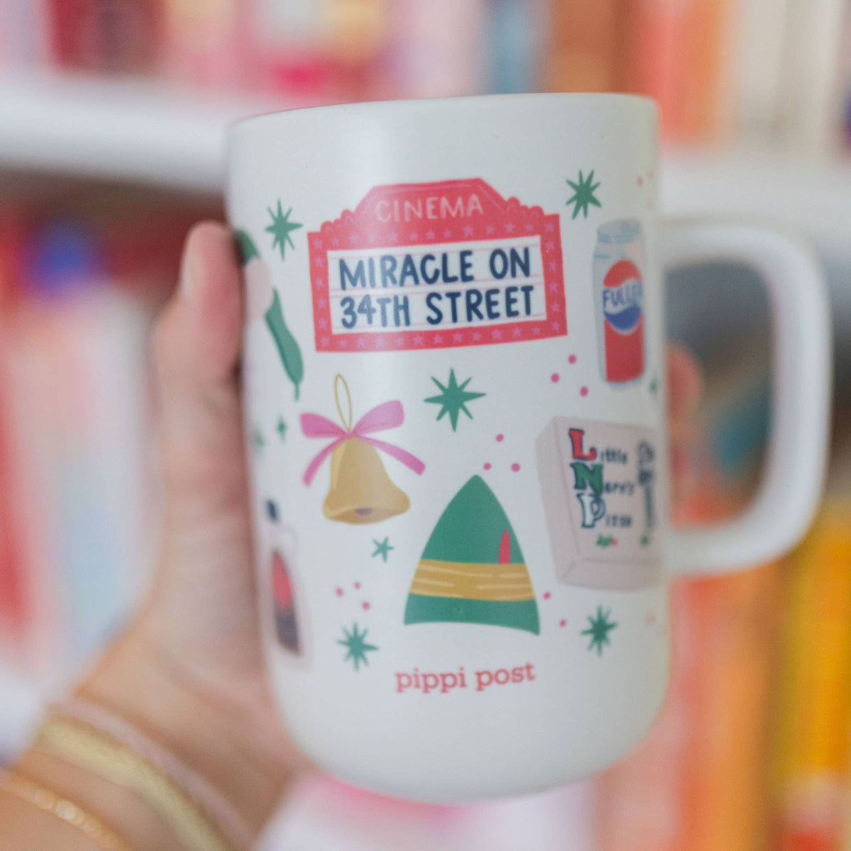 Classic Christmas Movie Favorites Tall Ceramic Coffee Mug