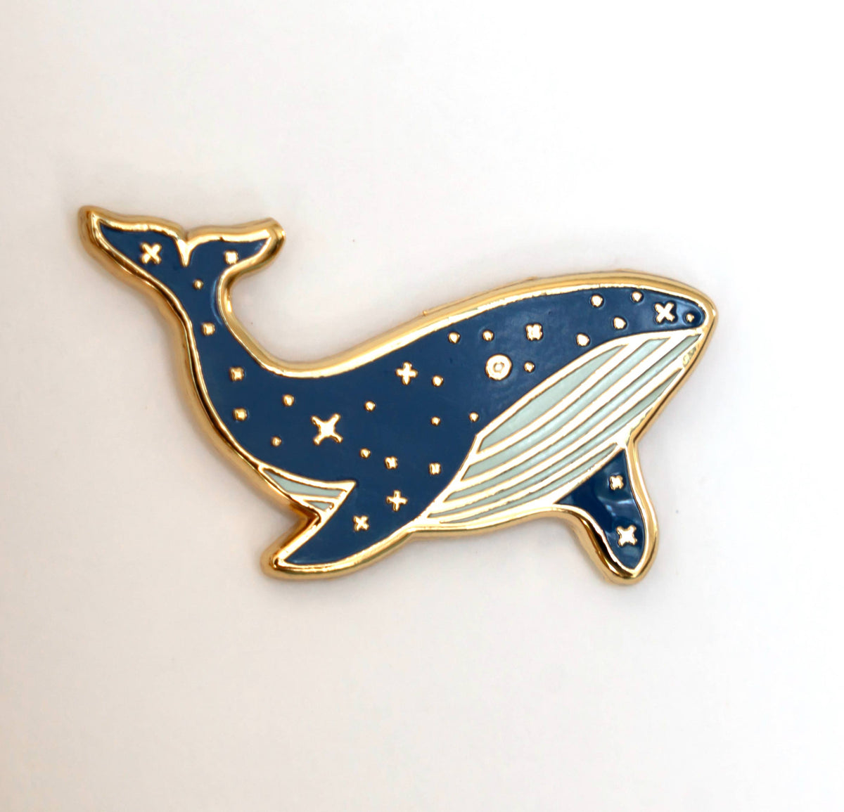 Blue Whale Pin, Beach Gifts