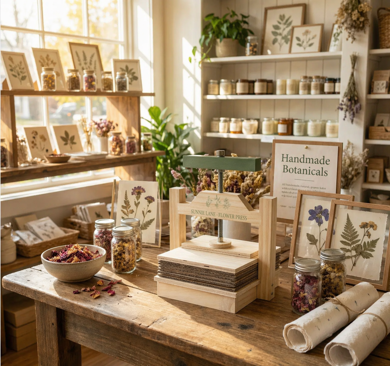 Large Flower Press - Pressed Flower Accessories