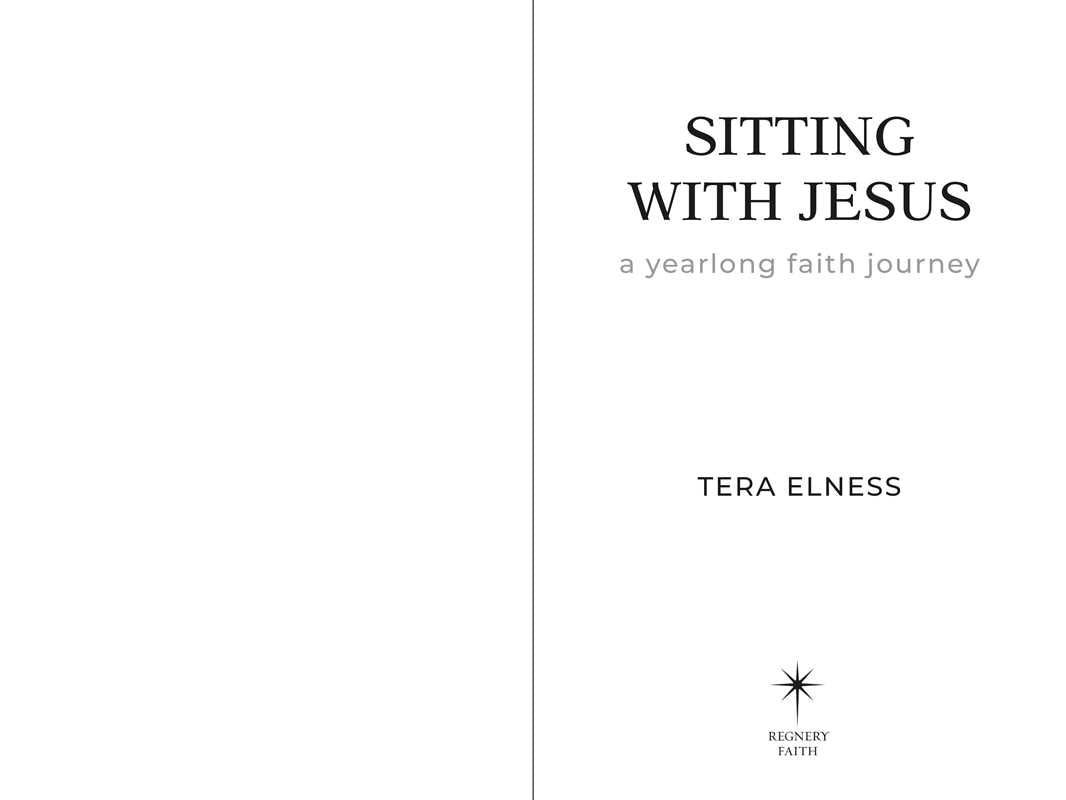 Sitting with Jesus by Tera Elness