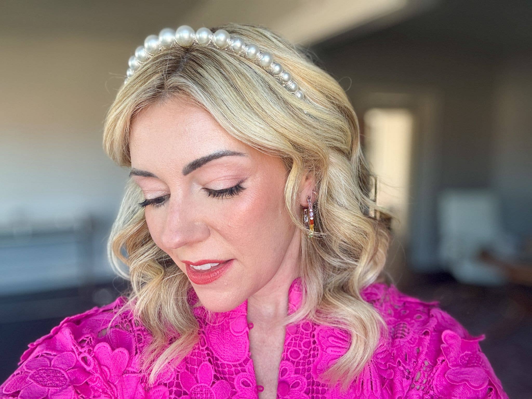 Pearl Padded Headband - Emerson