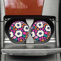 Navy Spring Florals Car Coasters, Flower Car Coaster