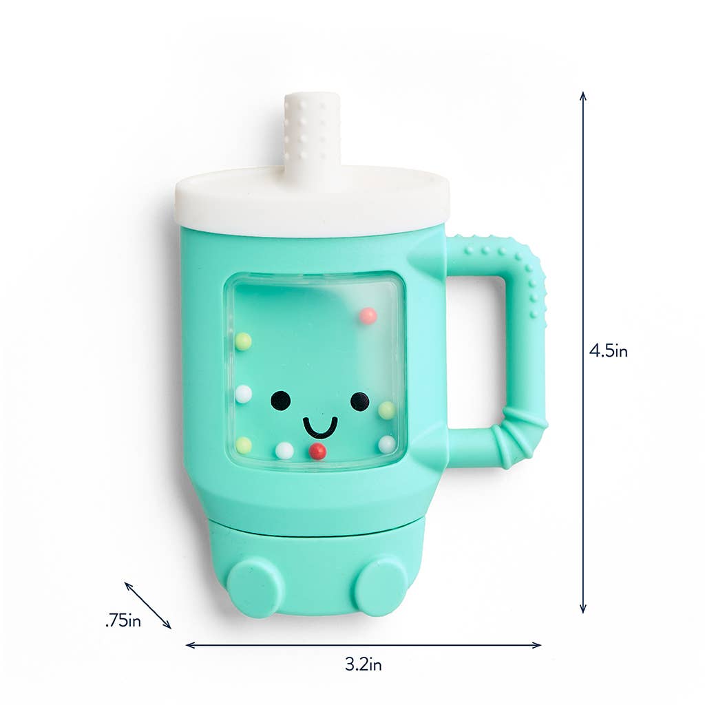 Bitzy Shake™ - Silicone Teether with Rattle