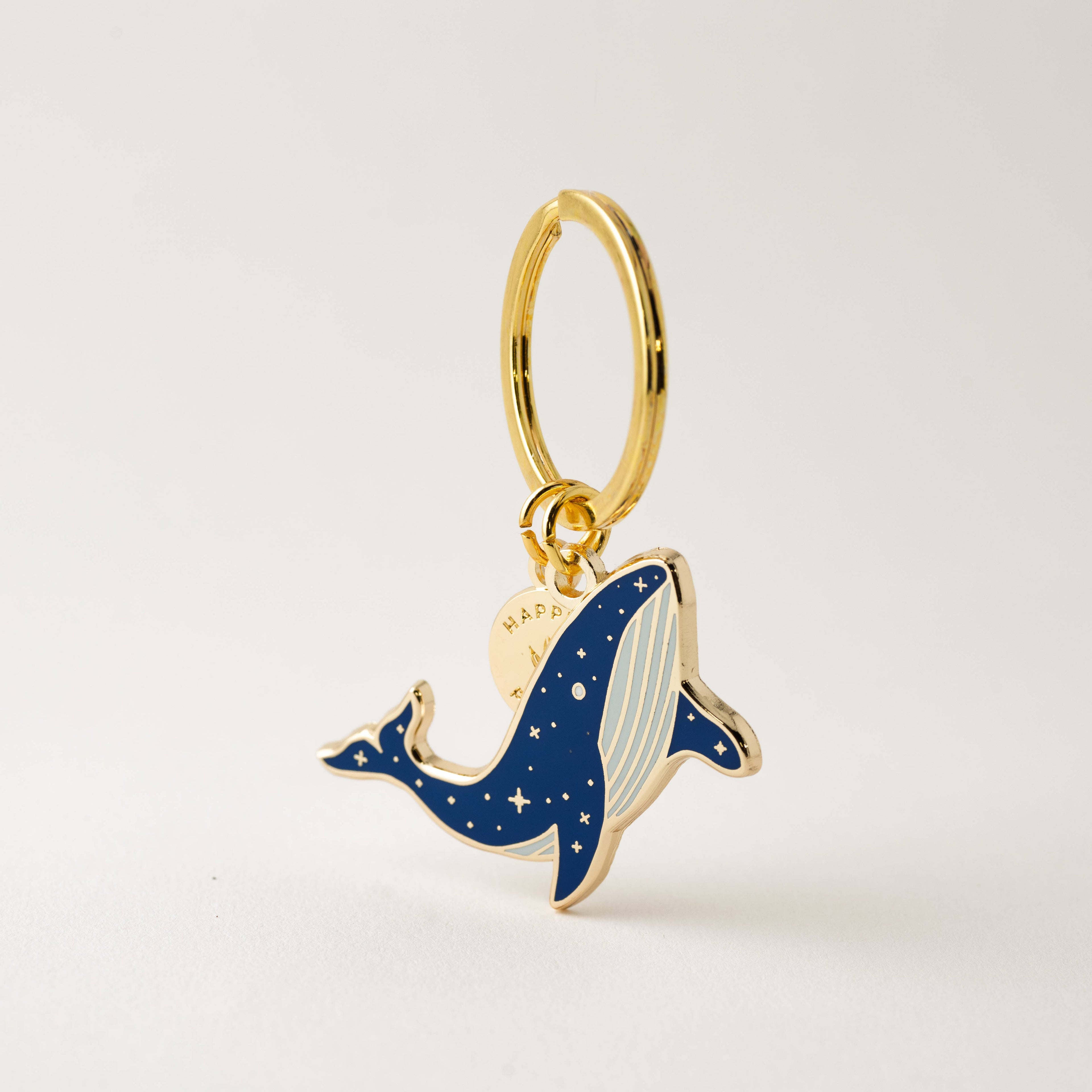 Whale Keychain & Bag Charm, Beach Gifts, Ocean Gifts
