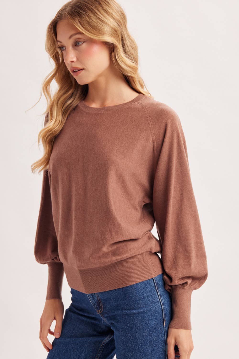 Lightweight Knit Sweater Pullover