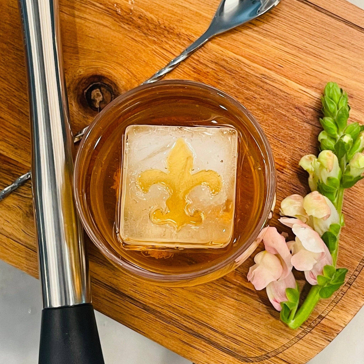LSU Custom Cocktail Ice Tray - Bundle