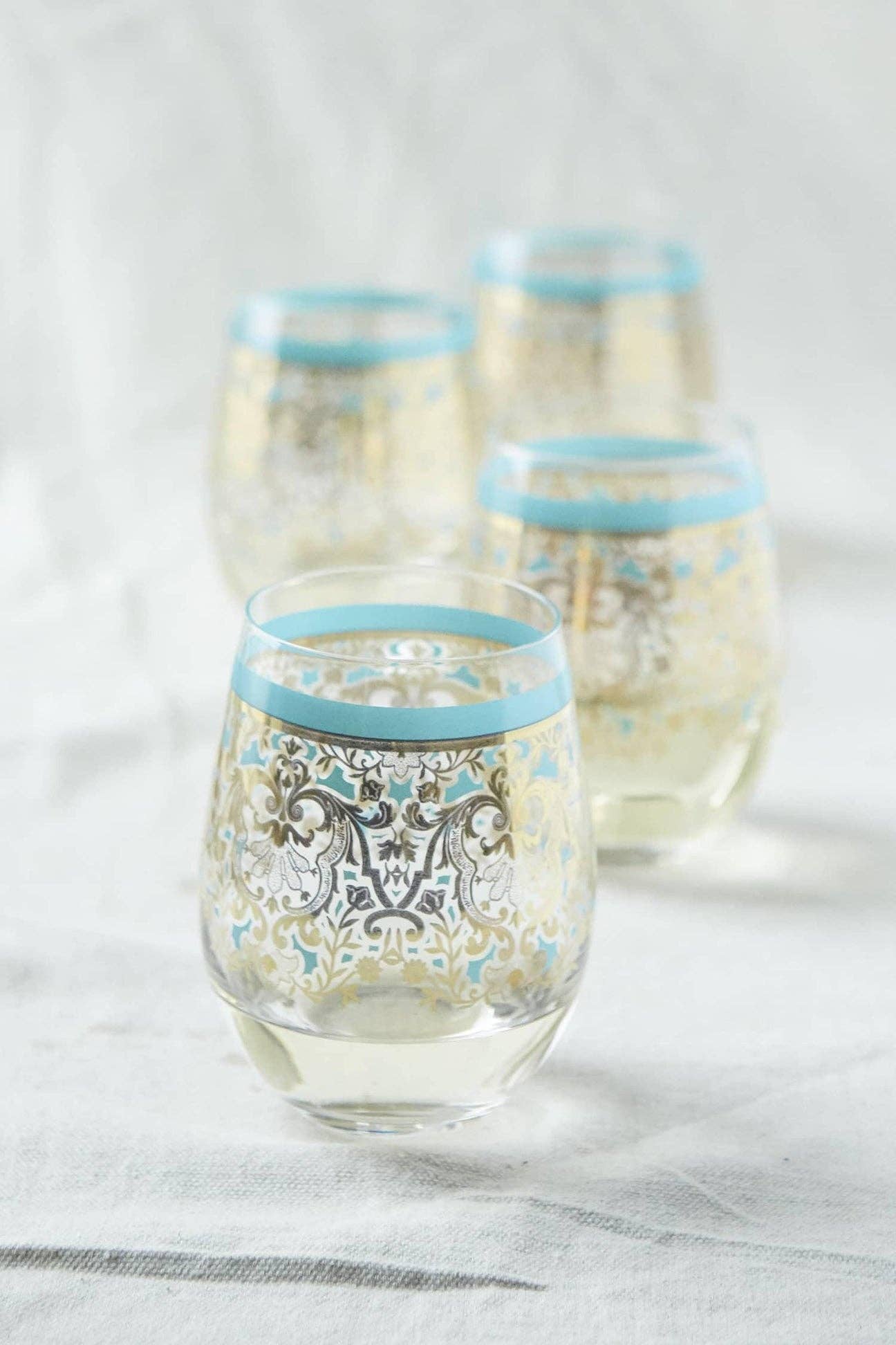 Patina Vie Luce Del Sole Stemless Wine Glass