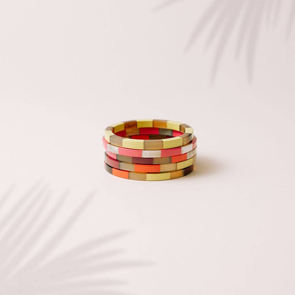 Capri Tile Bangle Set