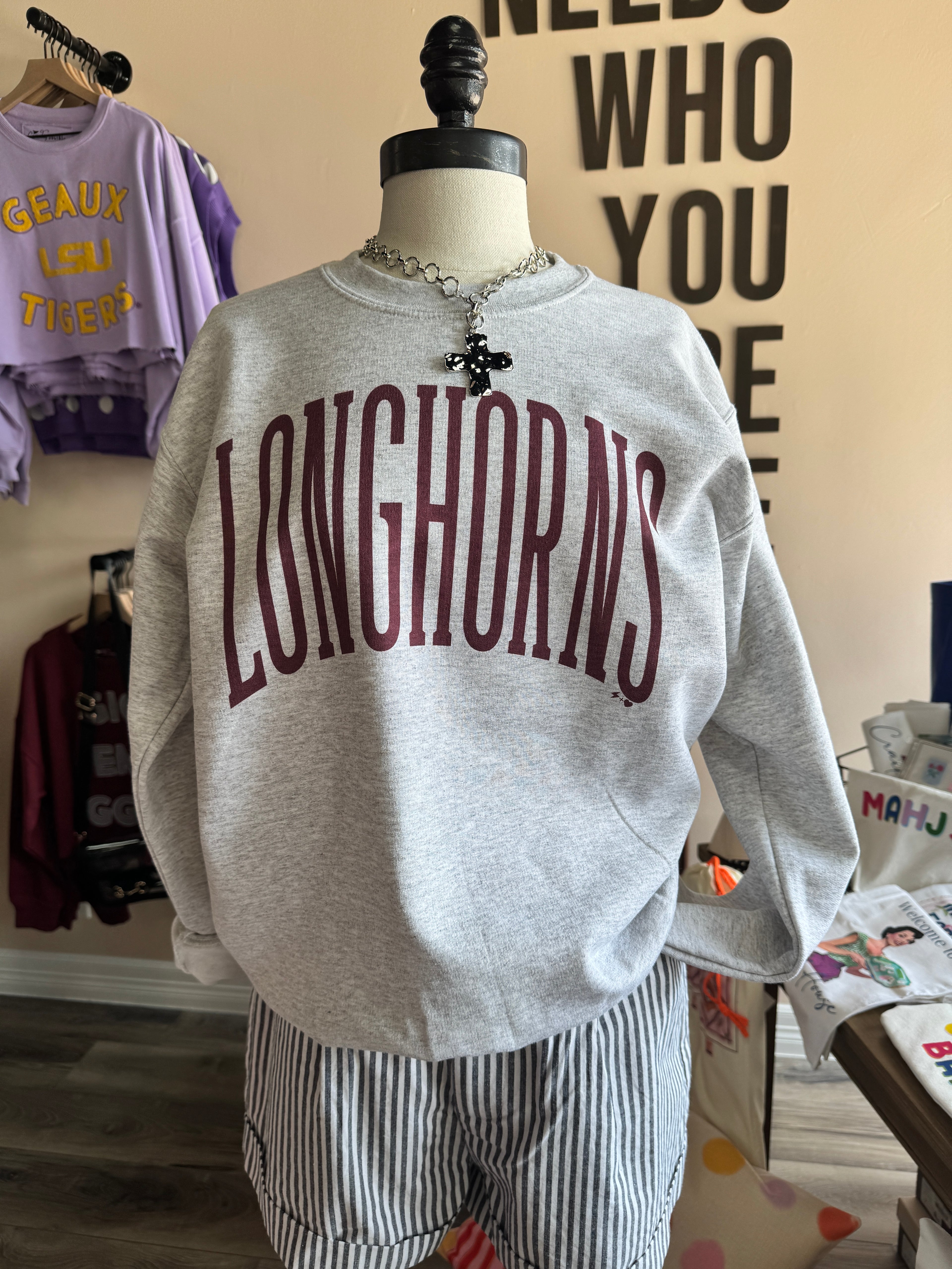 Varsity Longhorns Sweatshirt