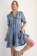 easel Denim Dress