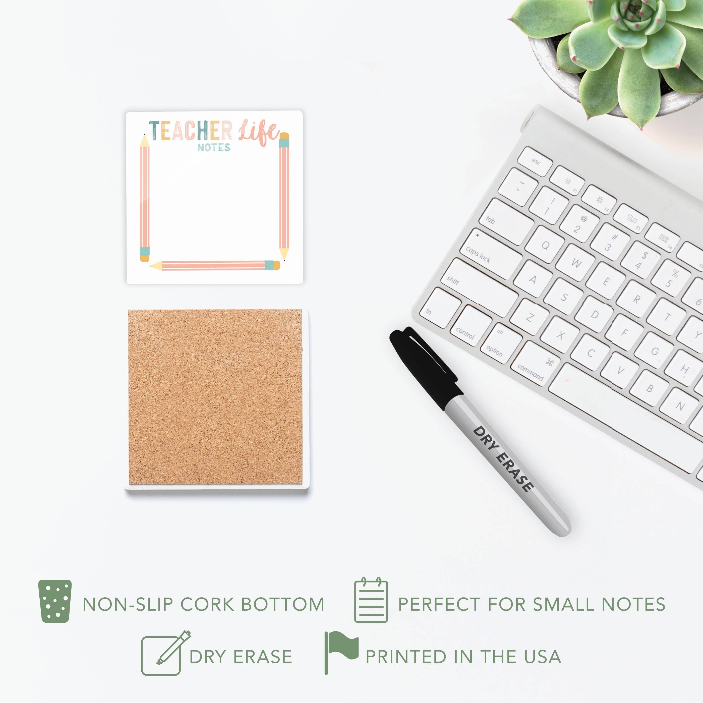 Dry Erase Boards, Teacher Message Board, Glass Marker Board