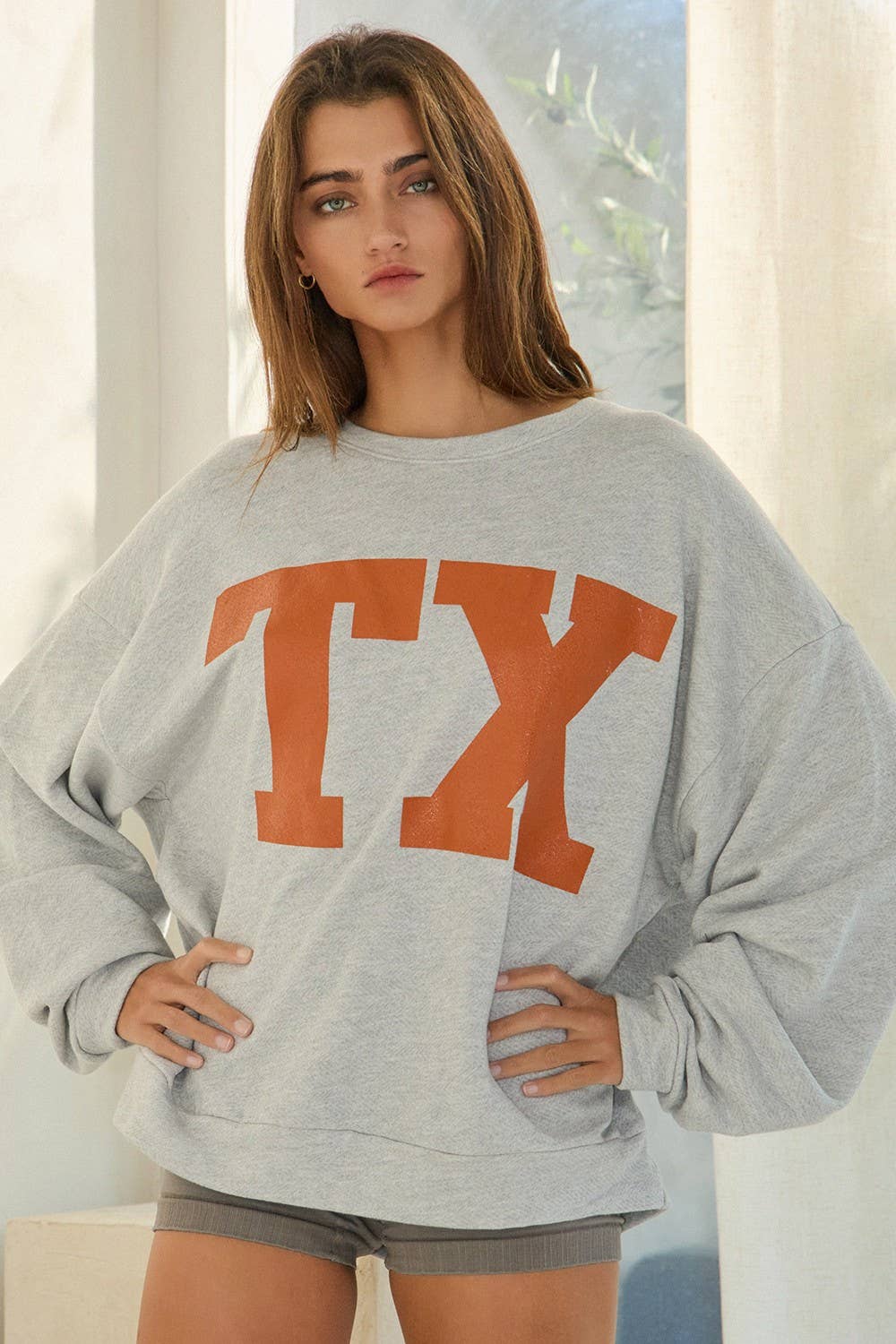 TX Graphic French Terry Sweatshirt