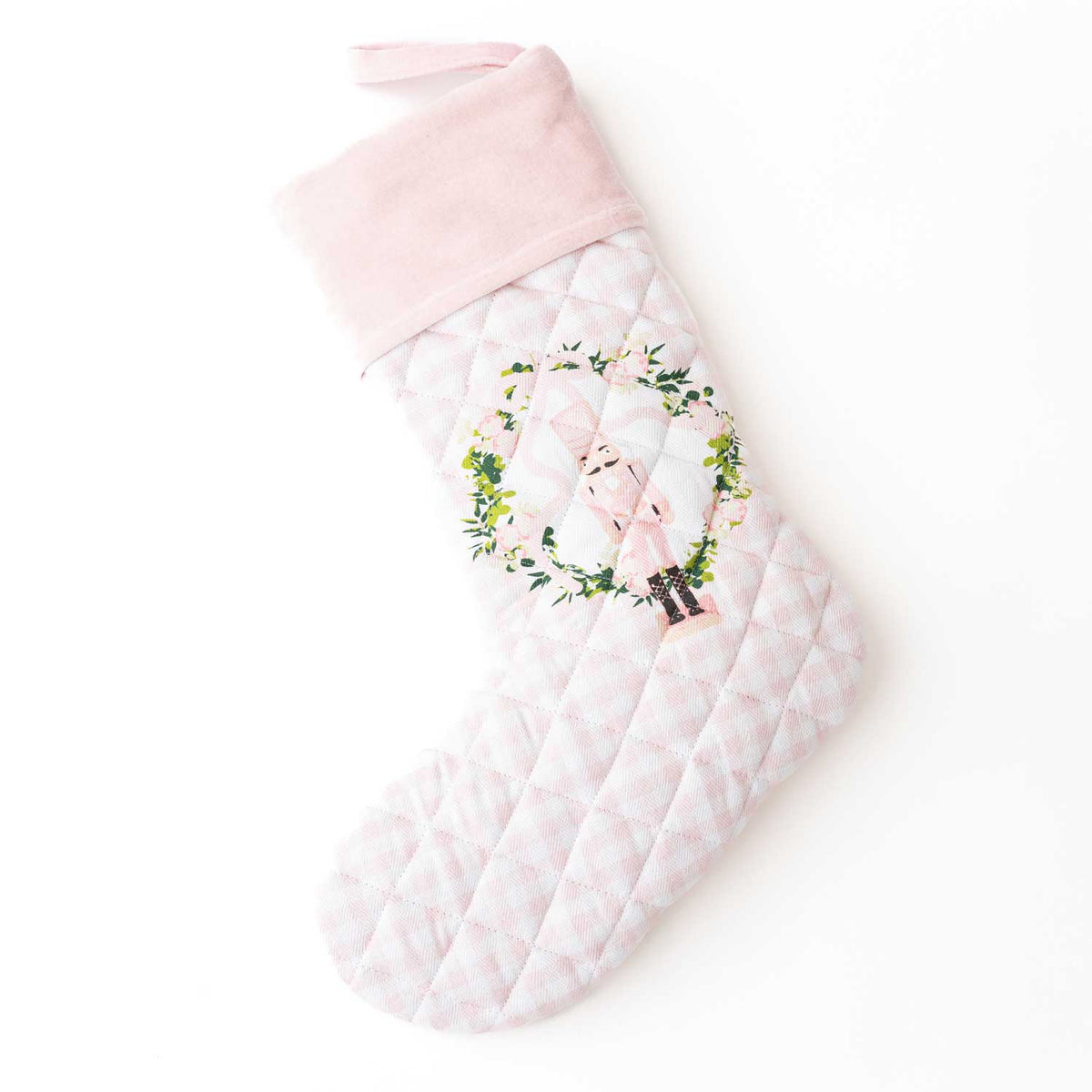Sugarplum Gingham Quilted Christmas Stocking