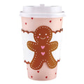 Paper To-Go Cups - Gingerbread Man - 8ct