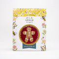 Red Gingerbread Man Punch Needle Kit