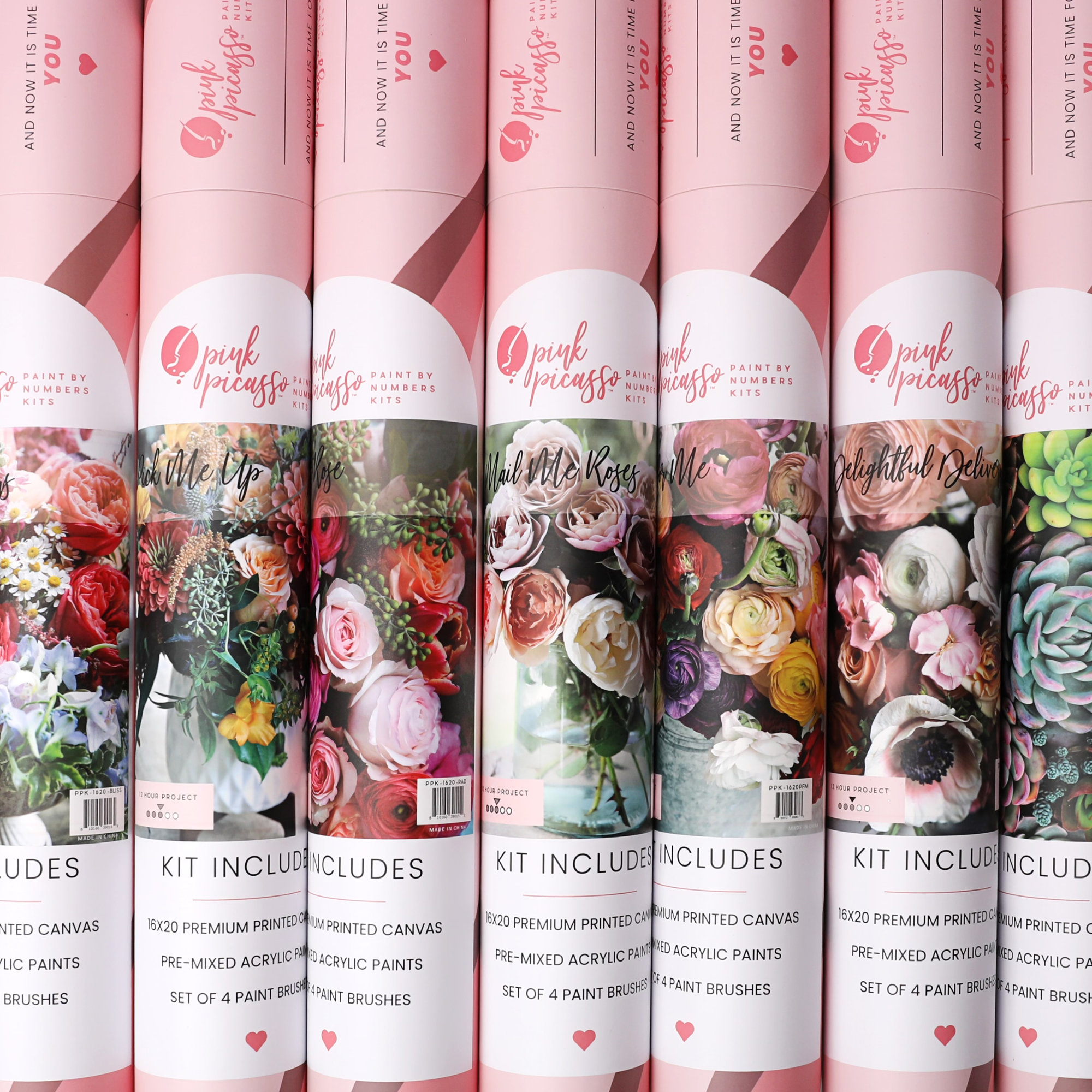 Perfect Petals Paint by Number