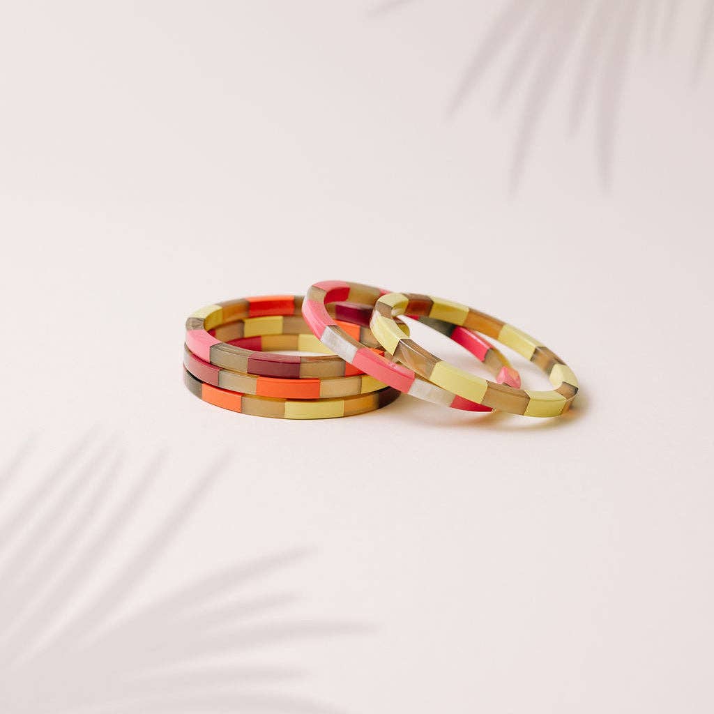 Capri Tile Bangle Set