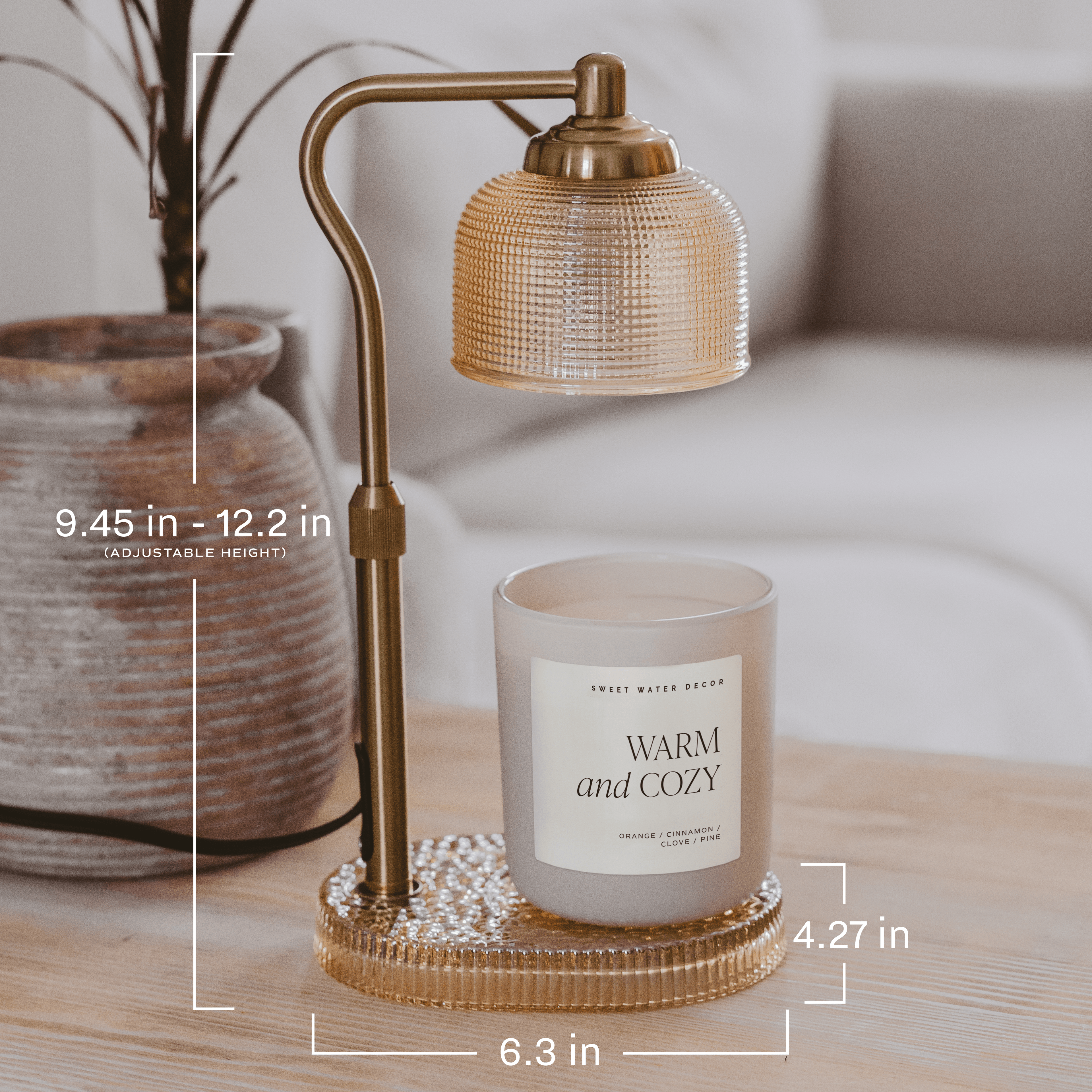 Elegant Lamp Candle Warmer