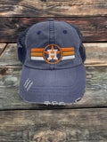 Htown Stripe Hat - Go Stros