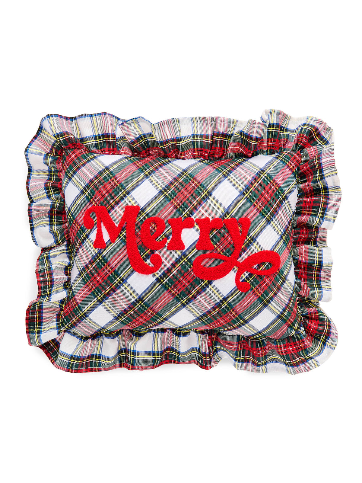 Merry Plaid Pillow