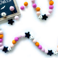 Pink & Spooky Halloween Eco Garlands/Ornaments