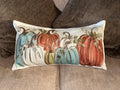 Fall Pumpkins Lumbar Pillow