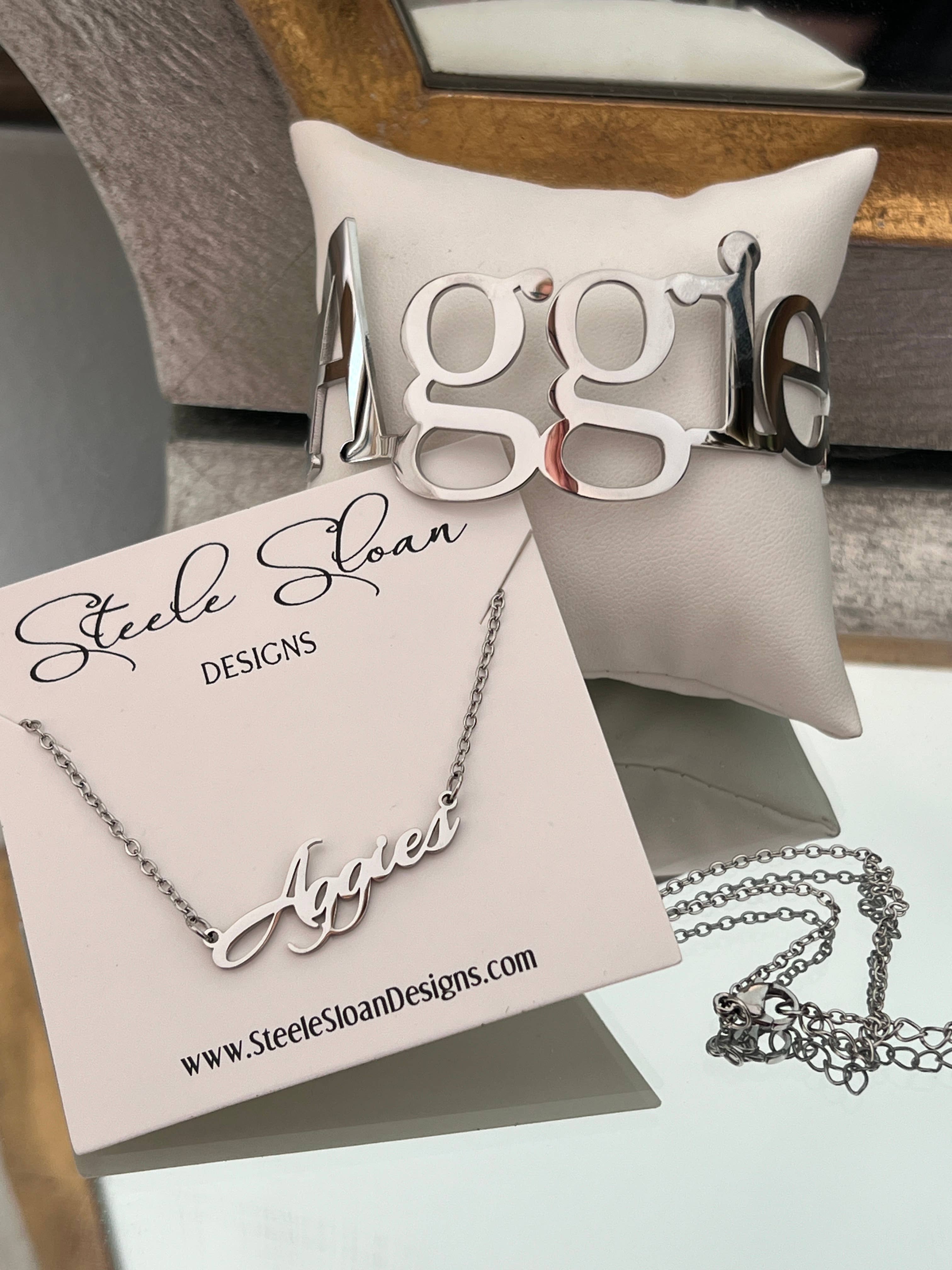 Texas A&M Aggies Gameday Necklace Perfect Aggies Gift