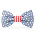 Stars and Stripes Summer Dog Bow Tie